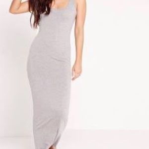 Gray Maxi Dress by Misguided